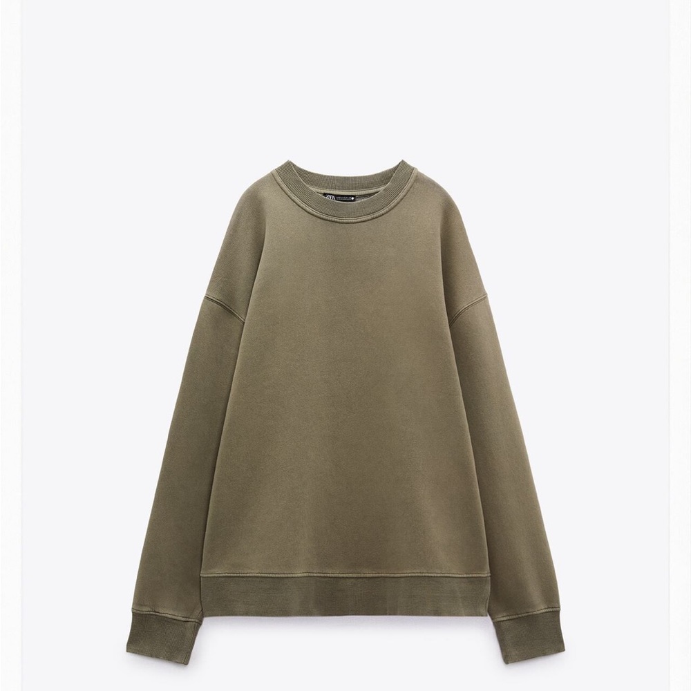Zara oversized sweatshirt